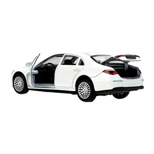 Машина металлическая инерционная Mercedes Benz s-class v223 12 см Технопарк SCLASS-13-WH фото 2