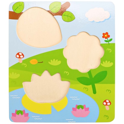 Деревянная игрушка Рамка-вкладыш Букашки Рыжий Кот AN02680 3