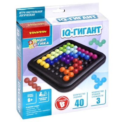 Настольная логическая игра IQ-Гигант Bondibon ВВ5562
