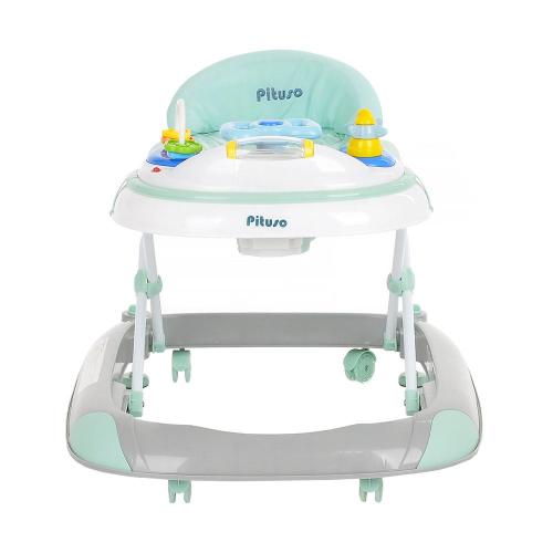 Ходунки Маленький водитель Pituso W1118PB8-Mint/Grey Серый/Ментол фото 4