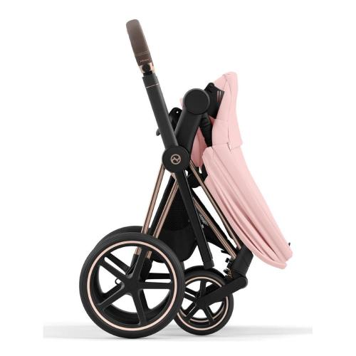 Коляска 2 в 1 Cybex Priam IV Rosegold Peach Pink фото 20