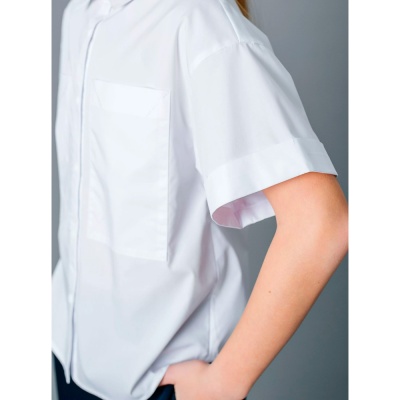 Блузка школьная для девочки Deloras C64208S белая 5