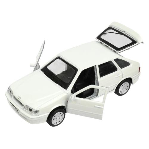 Машинка металлическая Lada-2114 Samara Технопарк 2114-12-WH (72) фото 6