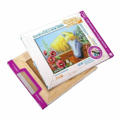 Набор для живописи 24х30см Золотая грива Фантазер 737022