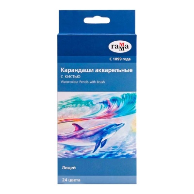 Акварельные карандаши Лицей Гамма 221118_04