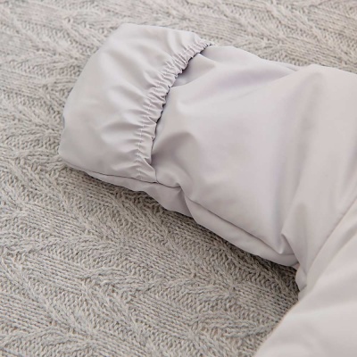 Комбинезон демисезонный Мимишки серый Luxury Baby РП-070-101 4