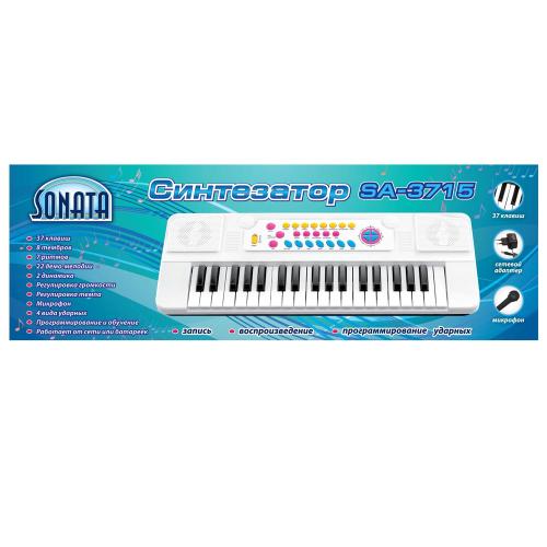 Синтезатор с микрофоном Sonata SA-3715 фото 3