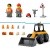 Конструктор Lego City 60450 Строительный колёсный погрузчик желтый