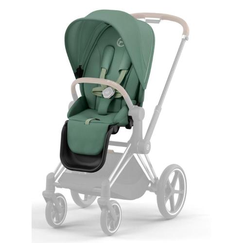 Коляска 2 в 1 Cybex Priam IV Rosegold Leaf Green фото 26