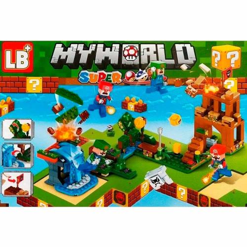 Конструктор Minecraft My World Супер Марио 335 деталей LB632 фото 2