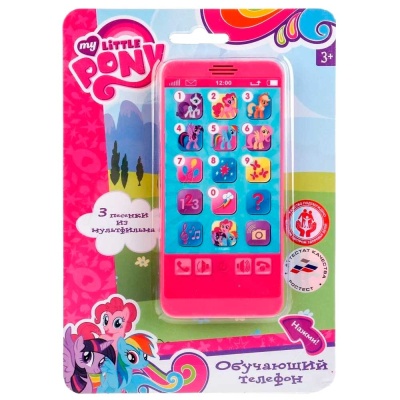 Развивающая игрушка My Little Pony Обучающий телефон Умка HX2501-MLP Развивающая игрушка My Little Pony Обучающий телефон Умка HX2501-MLP