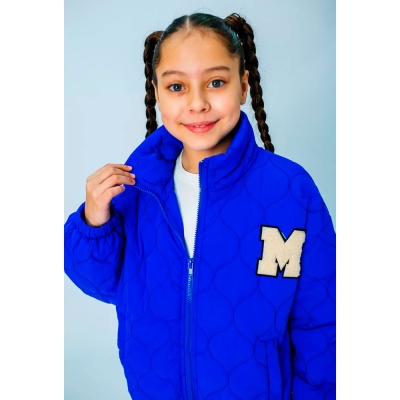 Куртка для девочки Colabear 188113 синяя 5