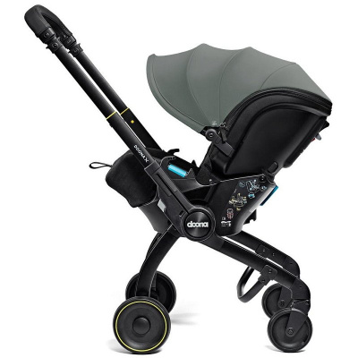 Автокресло-коляска Doona X Slate Green (Forest Grey) 04