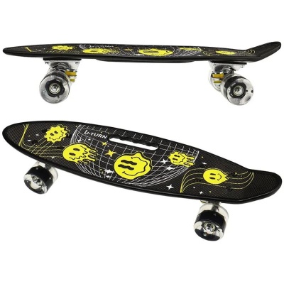 Скейтборд-пенниборд U-Turn СКБ-3337 чёрный 02