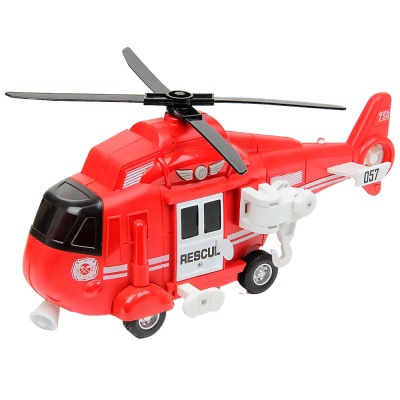 Вертолет Спасательный фрикционный свет звук Veld Co 70802 1