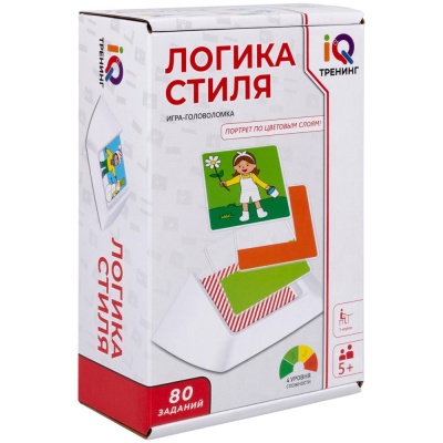 Настольная логическая игра IQ Тренинг Логика стиля 1Toy Т25561