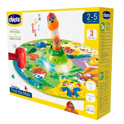 Игровой развивающий коврик Поймай крота Chicco 00010603000000