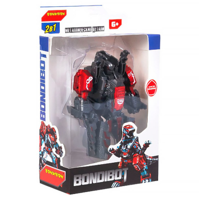 Трансформер Bondibot Робот Динозавр Тираннозавр с металлическими деталями Bondibon ВВ5898 4