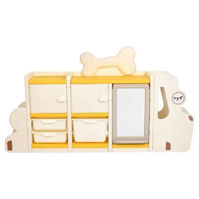 Стеллаж для игрушек с ящиками Pituso Doggie Max YYS805-2-beige Бежевый 02