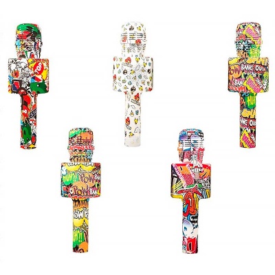 Микрофон беспроводной караоке LY100 3