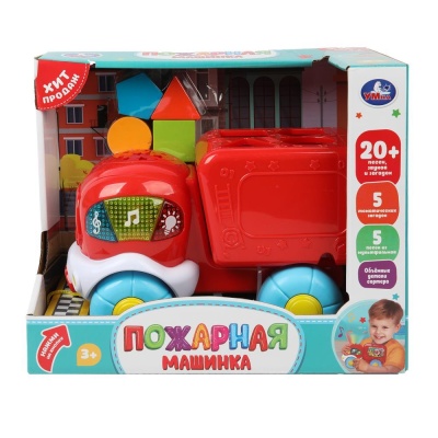 Сортер Пожарная машина Умка HT1331-R 05