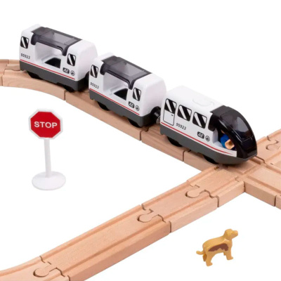 Деревянная железная дорога Гудок 1Toy Т24452 4