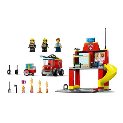 Конструктор Lego City 60375 Пожарная часть и пожарная машина 2