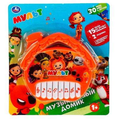 Музыкальная игрушка Мульт Музыкальный домик Умка 1607M329-R4 4