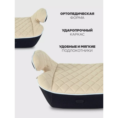 Автокресло-бустер MOWBaby Boost ZY23 Beige