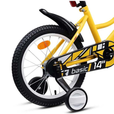 Велосипед двухколёсный 14 Rocket Basic 14.BASIC.Y.25 жёлтый 04