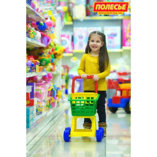 Игровой набор Тележка для маркета и набор продуктов №8 Полесье 61928 фото 11