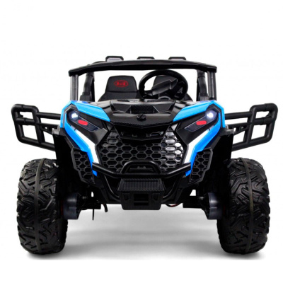 Детский электромобиль RiverToys K555KK синий 3