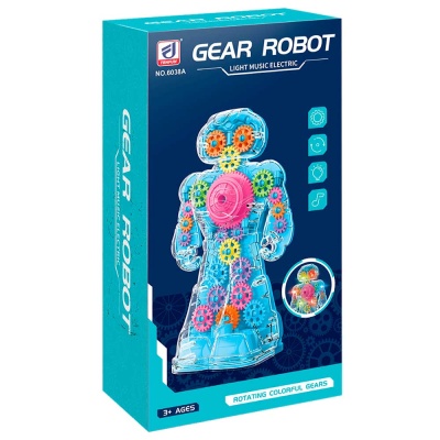 Развивающая игрушка Робот с шестеренками Dream Makers 6038A