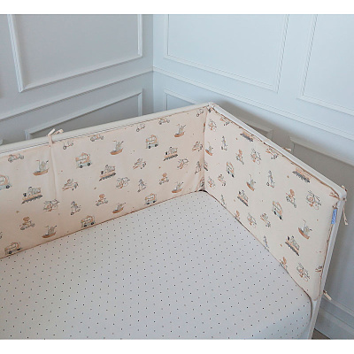 Набор бортиков для детской кроватки Письмо другу Lappetti 1133/4 2