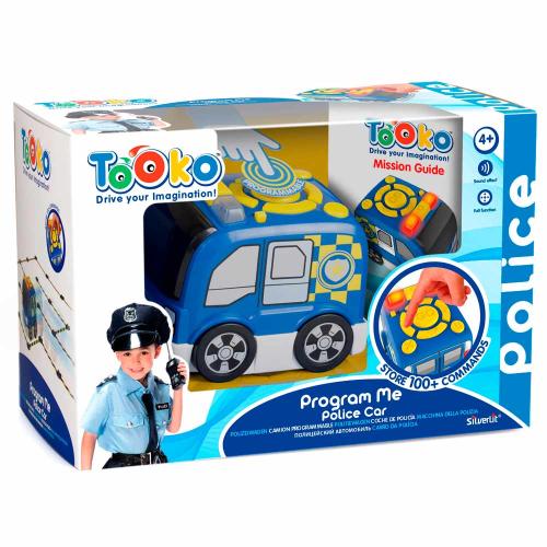 Интерактивная игрушка Программируемая полицейская машина Silverlit 81471 фото 2