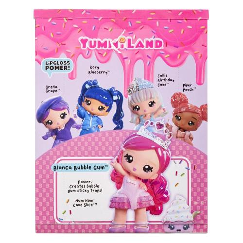 Игровой набор Yummiland Кукла Бьянка Баблгам с бальзамом для губ MGA 63874 фото 2