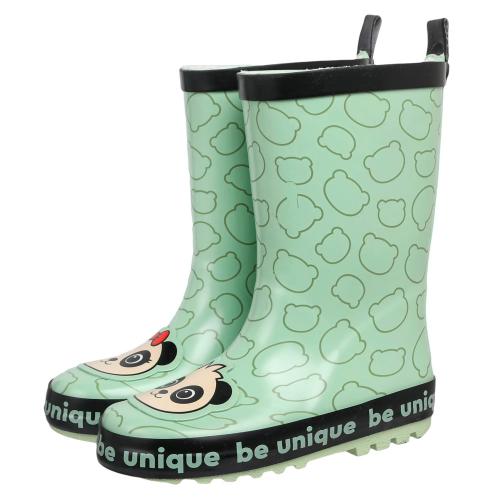 Сапоги резиновые для девочки Indigo Kids 80-520C зеленые фото 2