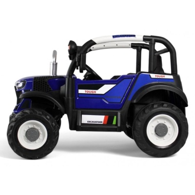 Детский электромобиль RiverToys B222CP синий 05