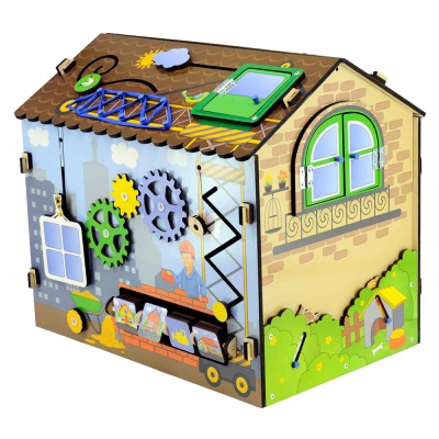 Бизиборд Я - строитель Мастер игрушек IG0269 01