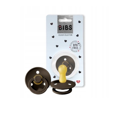 Соска-пустышка  Colour Dark Oak 6-18 месяцев Bibs 200243-3