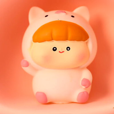 Ночник Копилка Baby pig fan iLikeGift 1041-15B pink 4