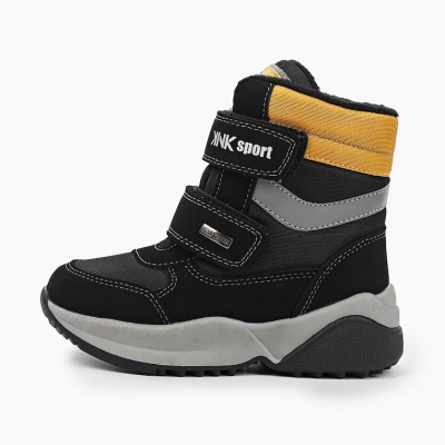 Детские сапоги для мальчика Kenka PVL_1827_black-orange