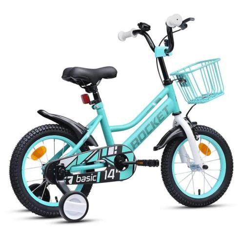 Велосипед двухколёсный 14 Rocket Basic 14.BASIC.TQ.25 бирюзовый фото 3