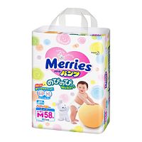 Трусики (6-10 кг) Merries M 58 штук