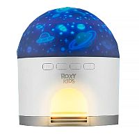 Ночник проектор Снежный домик 8 мелодий 4 цветовых режима Roxy-Kids RSNW-001-W