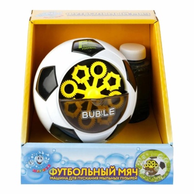 Мыльные пузыри Мы-шарики Футбольный мяч 1Toy Т23124