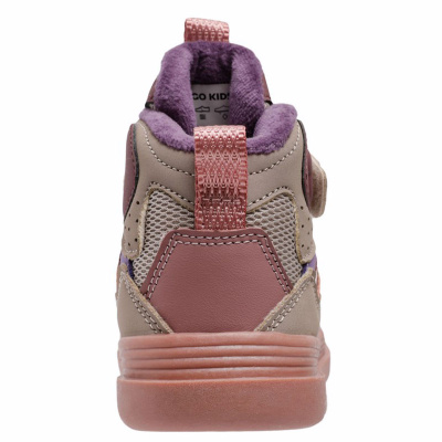 Ботинки детские Indigo Kids 97-055D серый-сиреневый 4