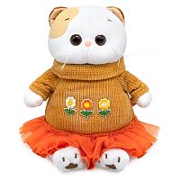 Мягкая игрушка Ли-Ли в трикотажном платье с оборкой 24 см Budi Basa LK24-170