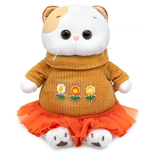Мягкая игрушка Ли-Ли в трикотажном платье с оборкой 24 см Budi Basa LK24-170