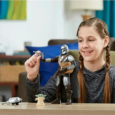 Фигурка Мандалорец и Грогу 30 см Star Wars Hasbro F5194 3